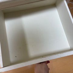棚　ビンテージ　白の画像