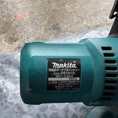 充電式　マキタポータブルハンドソーの画像