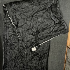 キャプテンスタッグ 寝袋 75x185cm 黒の画像