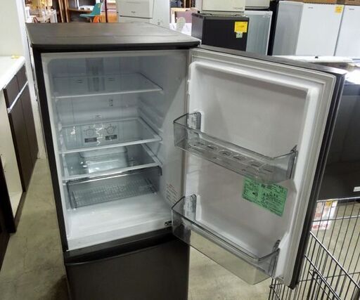 三菱 2023年製 2ドア冷蔵庫 146L MR-P15H-H グレー系 100Lクラス 1～2人暮らし向け 札幌市東区 新道東店