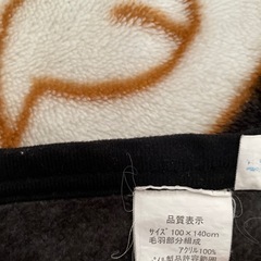 ジュニア用毛布2枚／マリー、スティッチ の画像