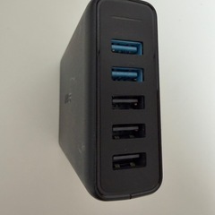 取引中　USB高速充電器【Anker PowerPort Speed 5】の画像