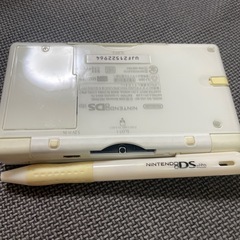 Nintendo DSlite クリスタルホワイト　中古品の画像