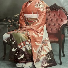 振り袖と帯のセットの画像