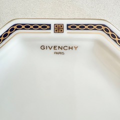 【ネット決済・配送】 GIVENCHY ジバンシー　お皿　6枚セット　デザート　スウィーツ　プレート　未使用美品　花柄　金縁 の画像