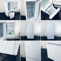 ID:rg221150 ヤマダ電機 YAMADA 冷蔵庫 一人暮らし 中古 2020年製 2ドア 179L ホワイト ファン式 右開き YRZ-F17H1  【リユース品：状態C】【送料無料】【設置費用無料】の画像