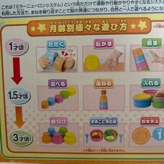 知育玩具　アンパンマンつみ重ねかっぷカップの画像