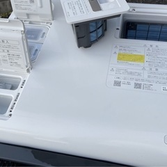 超破格💎2022年購入SHARPドラム式洗濯機 洗剤自動　NEXT乾燥ES-W114 配達無料の画像