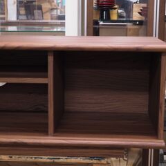 テレビ台　木製　幅118cm　大型テレビ対応　配達設置対応 AVボードの画像