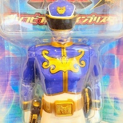 DXソフビフィギュアゴセイジャーブルーとマシンフォンセットの画像