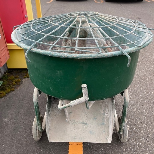 大型機械　モルタルミキサー