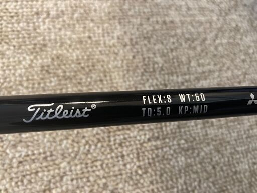 【値下げ】タイトリスト　ドライバー　TS3　9.5度　FLEX-S　【中古美品】