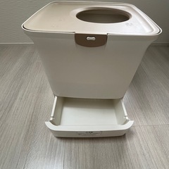 猫用消臭システムトイレ　上からタイプの画像