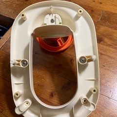 スヌーピーのハンドル付きおまる（補助便座）の画像