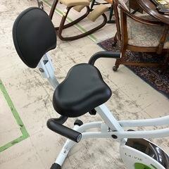 中古　お買い得　折り畳み式エアロバイク　フィットネスバイク　公田店の画像