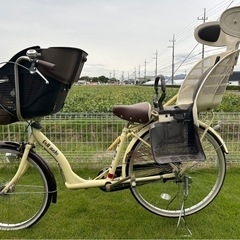 自転車　２人子供乗せれます　の画像