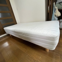 【無印良品】脚付きマットレス（シングル）の画像