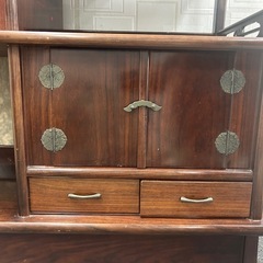 木製　棚　ビンテージの画像