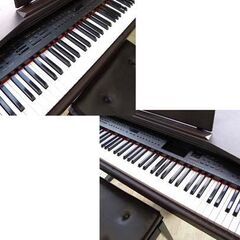 YAMAHA Clavinova CVP-85 1993年製 88鍵盤 椅子付き ディスク9枚付属 動作確認済み ヤマハ クラビノーバ 鍵盤楽器 札幌市 清田区 平岡の画像