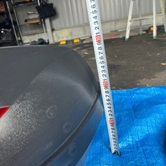トップケース バイク 51L 黒 ブラック リアボックス フルフェイス2個収納の画像