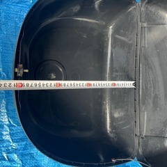 トップケース バイク 51L 黒 ブラック リアボックス フルフェイス2個収納の画像