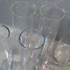  ≪IKEAなど≫ガラス製　フラワーベース花瓶　まとめて        	272050000SK59の画像