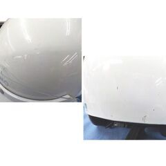 MIO 自動二輪車用 ヘルメット 125cc以下 開閉式シールド フリーサイズ ワンタッチバックル バイク用 ホワイト 西岡店の画像