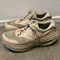【26.5㎝】HOKA ボンダイL ベージュの画像