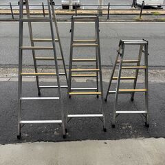 長谷川　脚立　４尺５尺６尺セットの画像