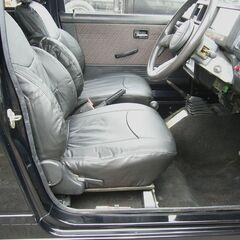 美車 ５年 ジムニー ＪＡ１１Ｖ リフトアップ ５速 エアコン パワステ ブラック塗装の画像