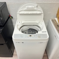配送設置0円で🆗SHARP洗濯機5.5kg‼️の画像