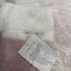 【新品未使用】ジェラートピケ4点セット　ルームウェア もこもこハイソックス   腹巻きセットの画像