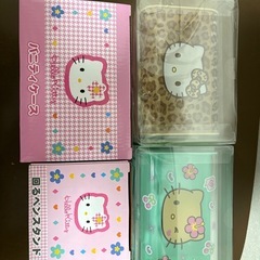 ハローキティ　収納　バニティケース　の画像