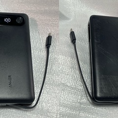 Ankerモバイルバッテリー★iPhone16を4回充電可能の大容量20000mAh★ノートPC充電OKの87W出力 ★USB-C ケーブル内蔵でケーブル持ち歩き不要★使用20回(9/5購入)★Amazon価格¥7990★の画像