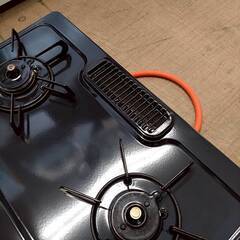 パロマ/PAROMA ガスコンロ IC-S37BM-L 2021年製 LPガス ガステーブルの画像