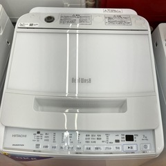 ★ジモティー割引10%★7kg洗濯機 日立 BW-V70G 2020《尼崎市若王寺/リサイクルショップドリーム次屋店》☆尼崎市若王寺☆の画像