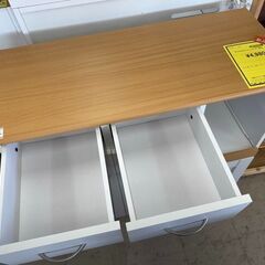 J3095【リユースのサカイ柏店】不二貿易　キッチンカウンター　サージュ90　クリーニング済み の画像