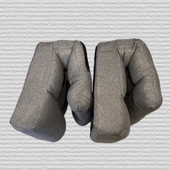 《ニトリ》つながるハイバックポケットコイル座椅子 ロダトール グレー 2脚の画像
