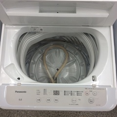 【つけ置きコース搭載】5kg全自動洗濯機 Panasonic ﾊﾟﾅｿﾆｯｸ　NA-F5B1 5kg 2022年製:ライトグレーの画像