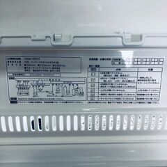ID:sg220408 ヤマダ電機 YAMADA 洗濯機 一人暮らし 中古 2023年製 全自動洗濯機 6.0kg ホワイト 送風 乾燥機能付き YWM-T60H1  【リユース品：状態A】【送料無料】【設置費用無料】の画像
