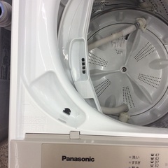 【水位が低くてもしっかりかくはん洗】5kg全自動洗濯機 Panasonic ﾊﾟﾅｿﾆｯｸ　NA-F50B13 5kg 2020年製:シャンパンの画像