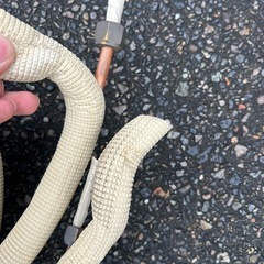 エアコン配管の画像