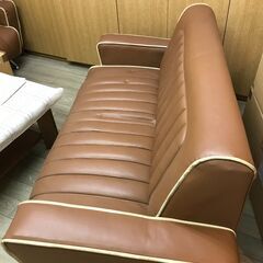2人掛ソファー　衝立2枚の画像