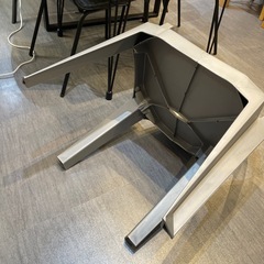 【チェア】【ニトリ】【グレー】クリーニング済み【管理番号31022】野の画像