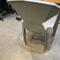 【チェア】【ニトリ】【グレー】クリーニング済み【管理番号31022】野の画像