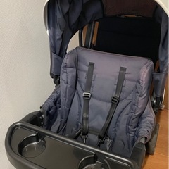 ①カトージ　2人乗りベビーカーの画像