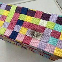 カラフル収納ボックス 3点セットの画像