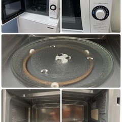 R522 ☀️ 新生活応援！ 生活家電3点セット 2024年製の高年式♪ SHARP 冷蔵庫・洗濯機・電子レンジ ⭐動作確認済⭐クリーニング済の画像