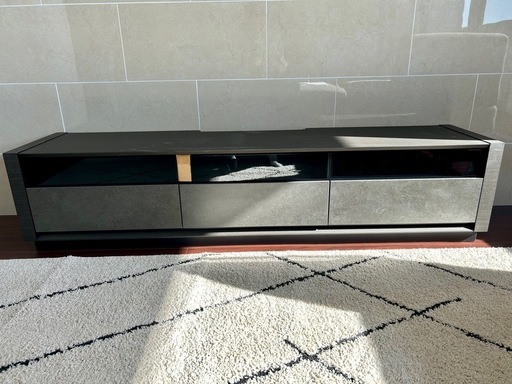 未使用 ローボード セーラル3 175 CHN-GY 幅175cm奥行40cm高さ39cm