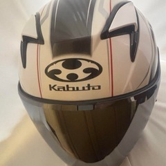 美品　OGK KABUTO Exceed Claw ホワイトの画像
